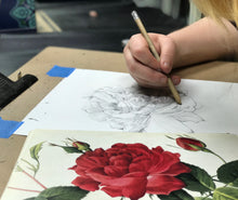 Load image into Gallery viewer, COLORED PENCILS on WOOD - Regular Painting Class (1-2 Days)